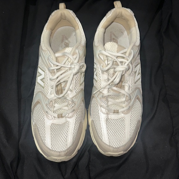 New Balance Athletic Shoes - White and Cream - Picture 2 of 6